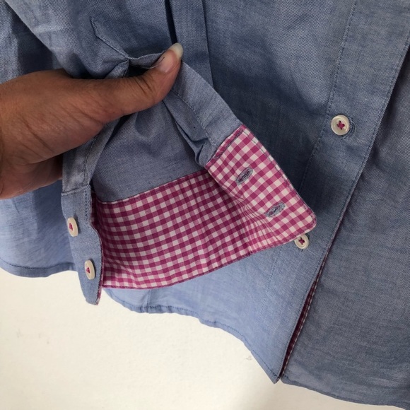 Signature Collections Casual Classic Work Buttons Up Shirt Size XL - Picture 5 of 8